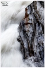 Closeup of Flowing Water