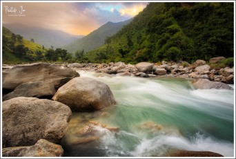 Gushing, Beautiful Himalayan River