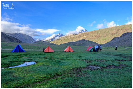 Campsite at Chandratal
