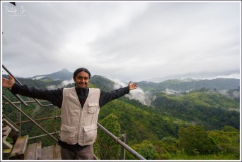 Sandeep on top of the Watchtower