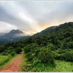 Sunrise at Silent Valley National Park in Kerala.