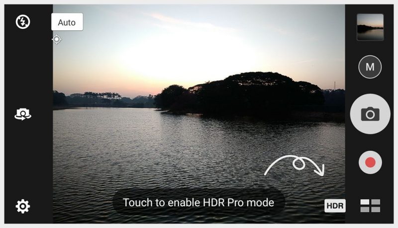 Asus Zenphone 3 Max HDR Pro Camera settings