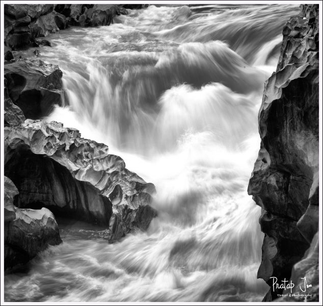 Closeup of the River Cauvery