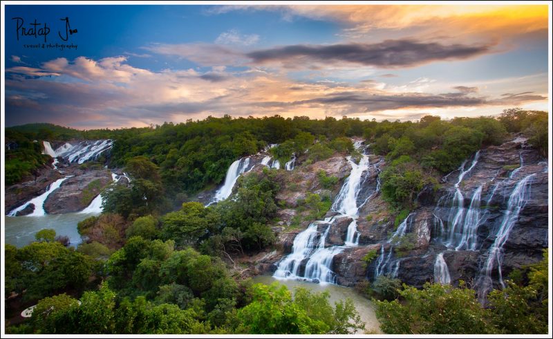 Bara Chukki Falls at Shivanasamudra or Simsha