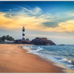 Lighthouse at Kaup Beach, Karnataka