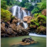 Shirley falls in monsoon
