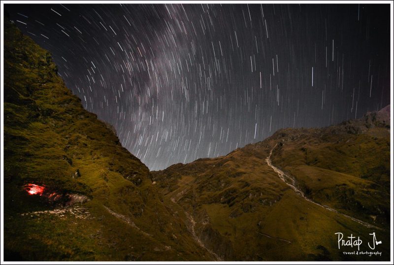 Star Trails in the Himalayan