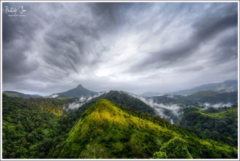 A View of Poochapara Peak from the Watchtower