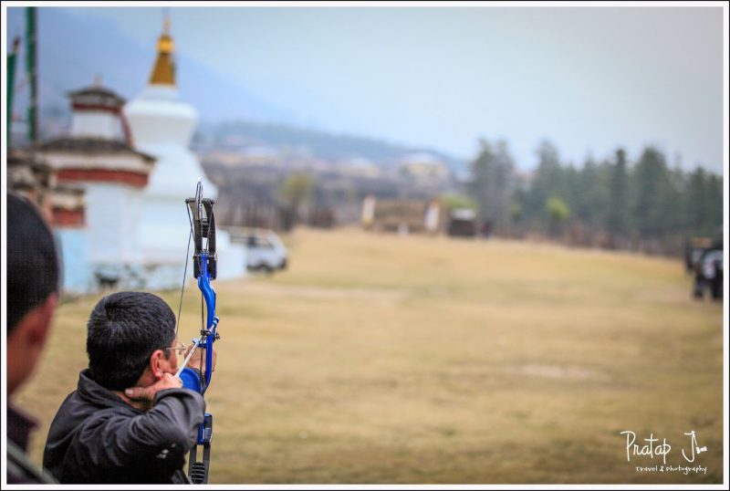 Archery in Paro