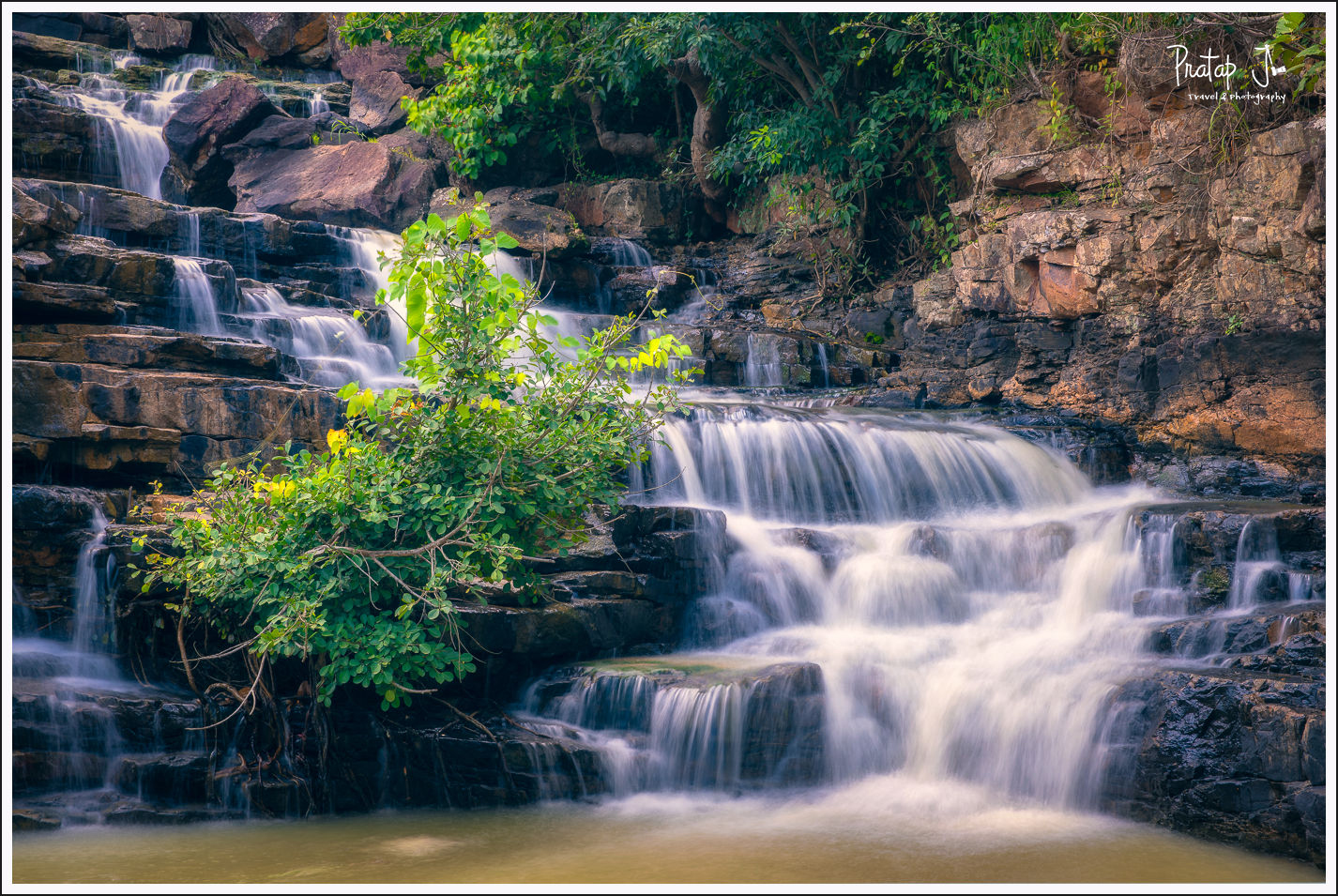 Chitradhara Waterfall in October