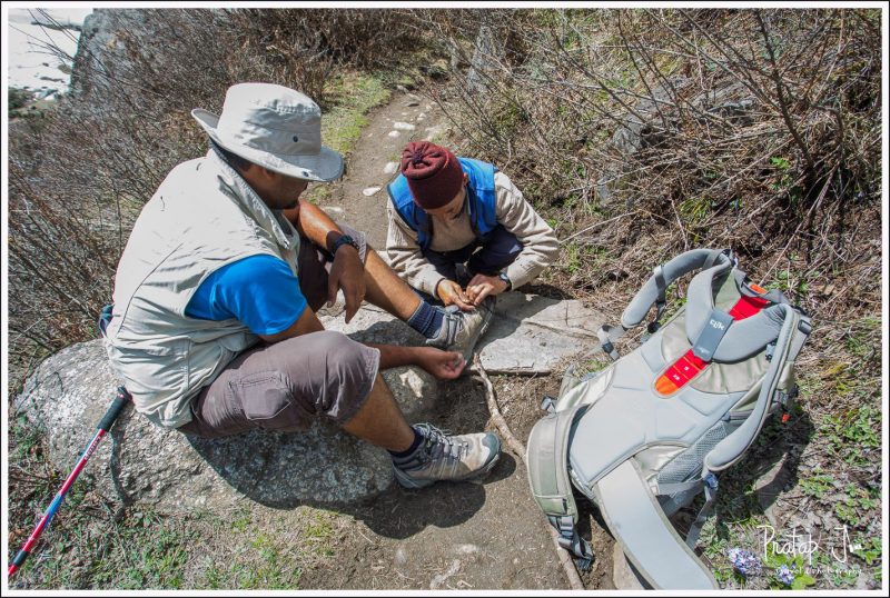 Fixing a broken Hiking Boot