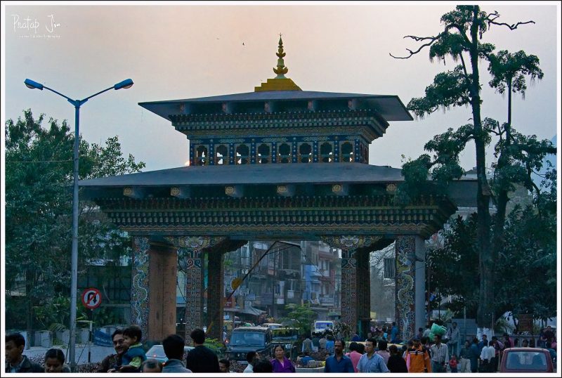 India Border at Phuntsholing