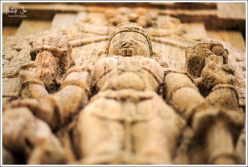 Stone Carvings at the Raya Gopura