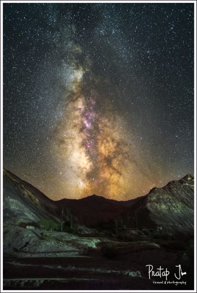 Milky Way at Lamayuru in Ladakh