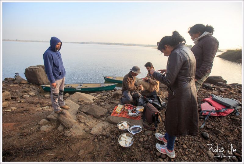 Picnic by the river