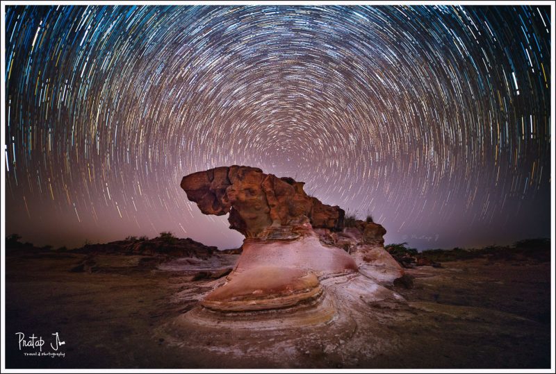 Star Trails Great Rann of Kutch