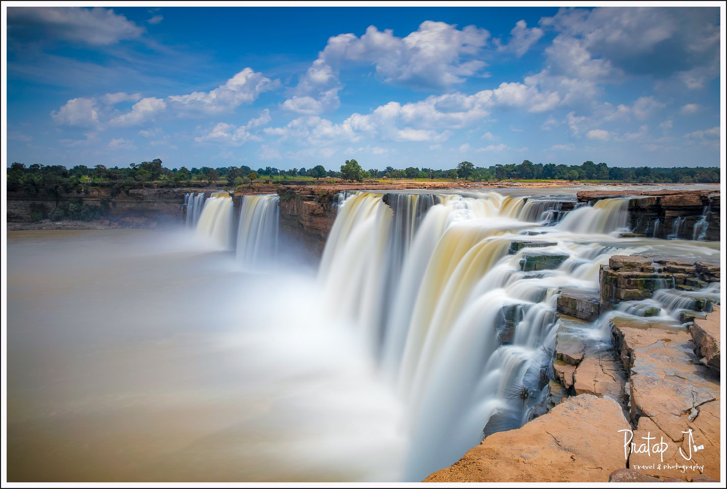 Chitrakote Falls from top
